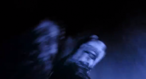 Sledding in the dark.